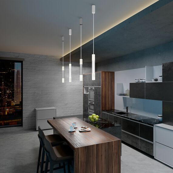 Eurosvet a054209 50210/1 LED Подвесной светильник хром, изображение 4