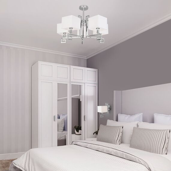 Eurosvet a049494 60115/5 Потолочный светильник хром, изображение 4