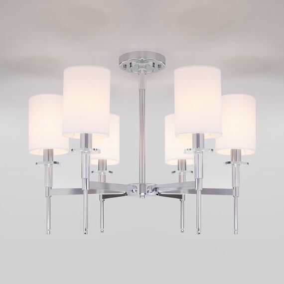 Eurosvet a057582 60132/6 Потолочный светильник хром