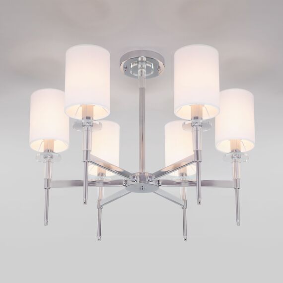 Eurosvet a057582 60132/6 Потолочный светильник хром, изображение 3