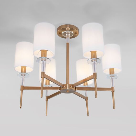 Eurosvet a057591 60132/6 Потолочный светильник латунь, изображение 3