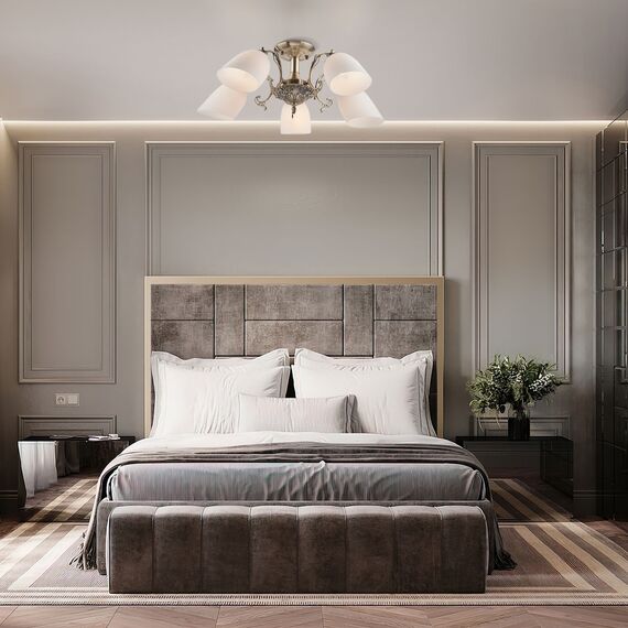 Eurosvet 00000058619 22010/5 Потолочный светильник античная бронза, изображение 5