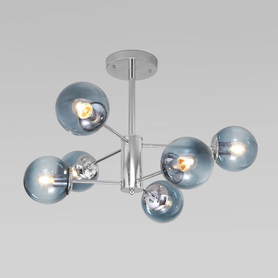 Eurosvet a047251 30166/6 Потолочный светильник хром