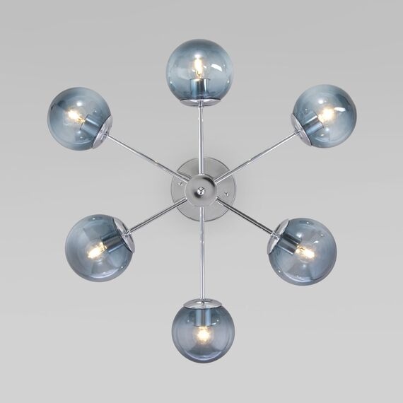 Eurosvet a047251 30166/6 Потолочный светильник хром, изображение 4