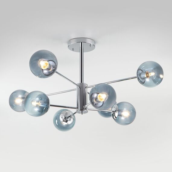 Eurosvet a047255 30166/8 Потолочный светильник хром