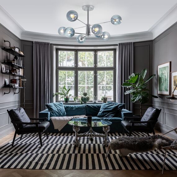 Eurosvet a047255 30166/8 Потолочный светильник хром, изображение 5