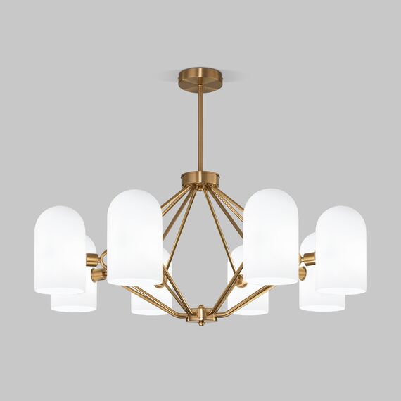 Eurosvet a065046 60157/8 Потолочный светильник латунь