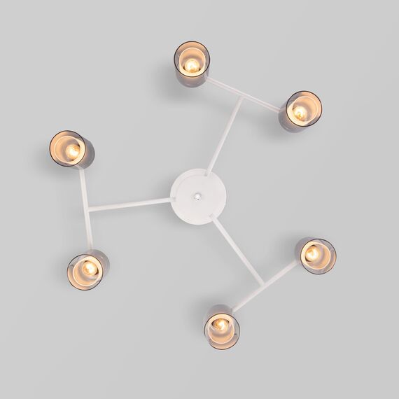 Eurosvet a061528 70115/6 Потолочный светильник белый, изображение 3