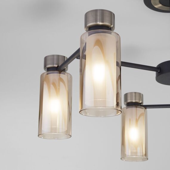 Eurosvet a050068 70115/6 Потолочный светильник черный, изображение 2