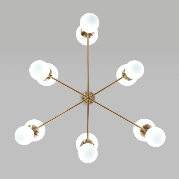 Eurosvet a063213 30182 Потолочный светильник латунь, изображение 4