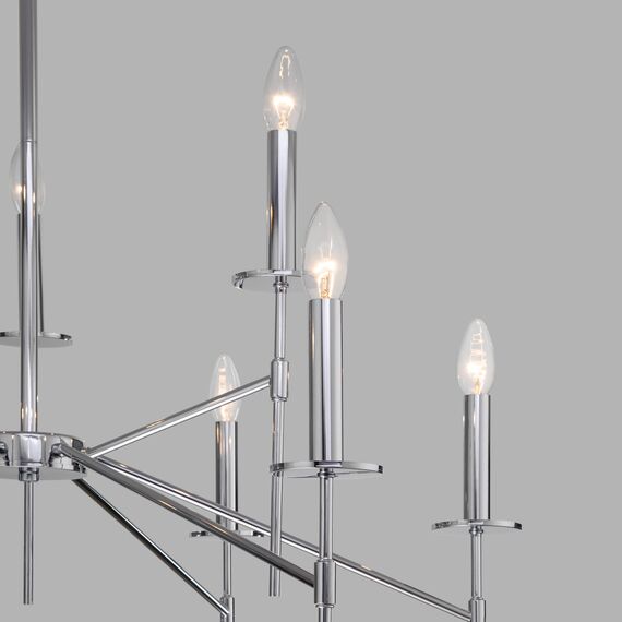 Eurosvet a061934 60142/9 Потолочный светильник хром, изображение 3