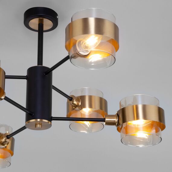 Eurosvet a055603 70127/6 Потолочный светильник черный, изображение 2