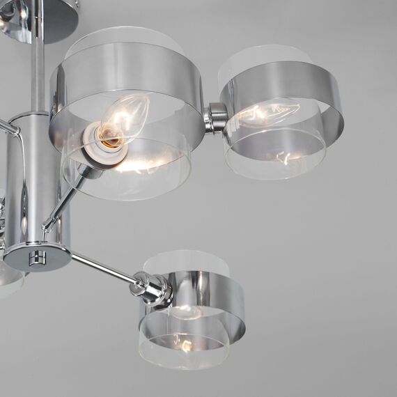 Eurosvet a056957 70127/6 Потолочный светильник хром, изображение 2