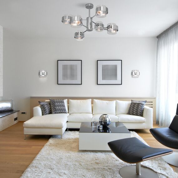 Eurosvet a056957 70127/6 Потолочный светильник хром, изображение 4