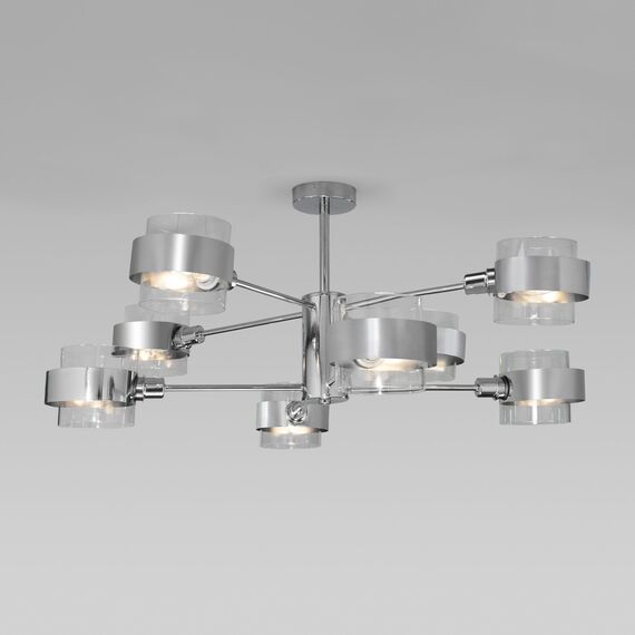 Eurosvet a056958 70127/8 Потолочный светильник хром