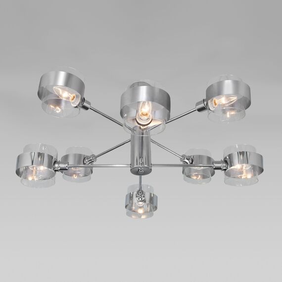 Eurosvet a056958 70127/8 Потолочный светильник хром, изображение 3