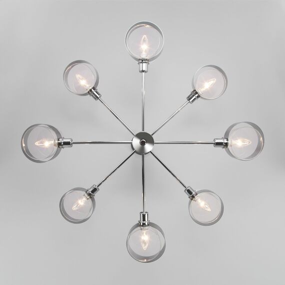 Eurosvet a056958 70127/8 Потолочный светильник хром, изображение 4