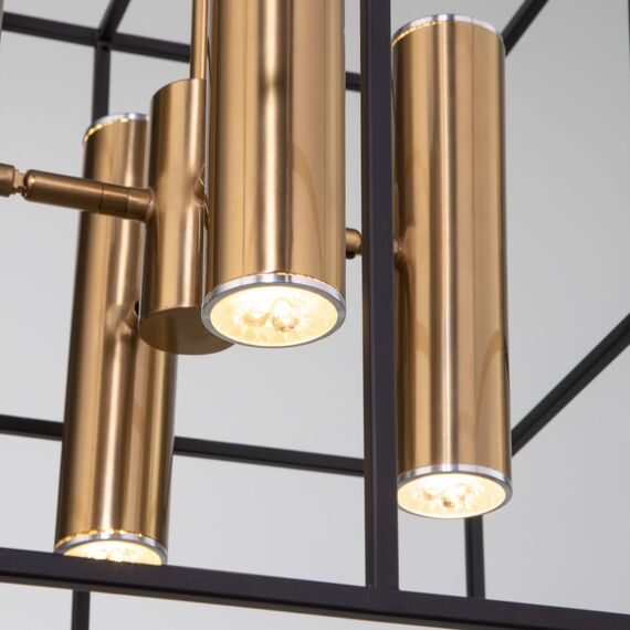 Eurosvet a060669 70142/8 Потолочный светильник латунь, изображение 2