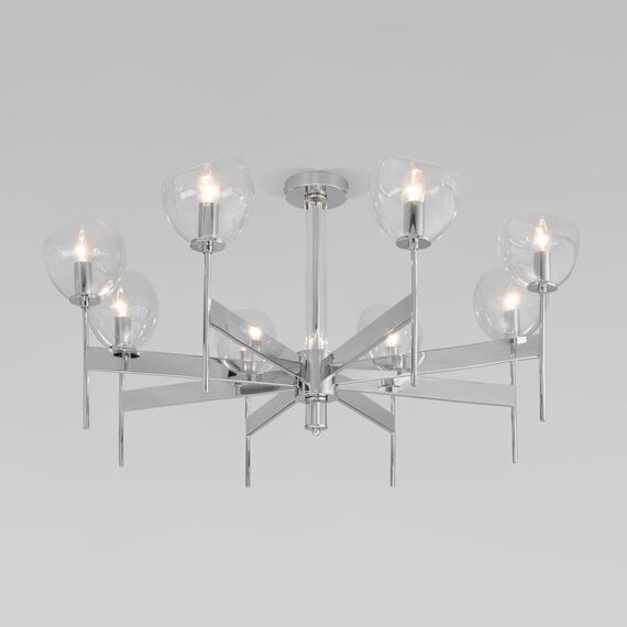 Eurosvet a060135 60130/8 Потолочный светильник хром