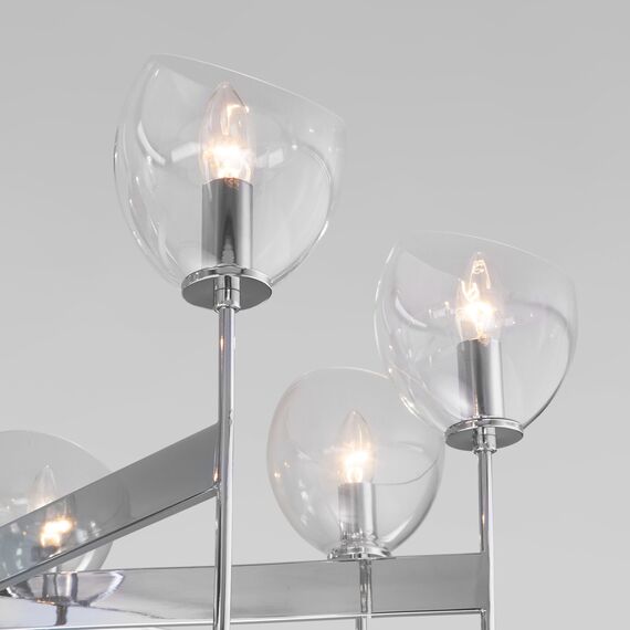 Eurosvet a060135 60130/8 Потолочный светильник хром, изображение 2