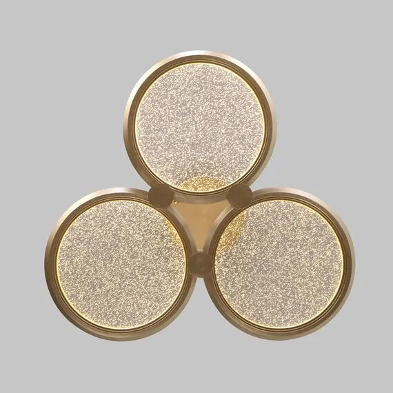 Eurosvet a069293 90034/3 Подвесной светильник золото, изображение 4