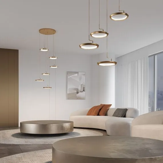 Eurosvet a069295 90034/6 Подвесной светильник золото, изображение 8