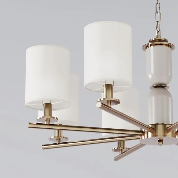 Eurosvet a063860 60146/8 Потолочный светильник латунь, изображение 2