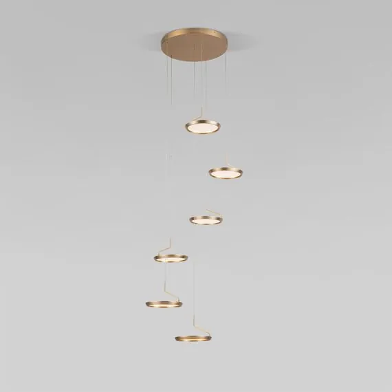 Eurosvet a069295 90034/6 Подвесной светильник золото