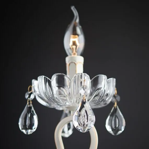 Eurosvet 00000059683 12205/1T Настольный светильник белый Strotskis, изображение 3