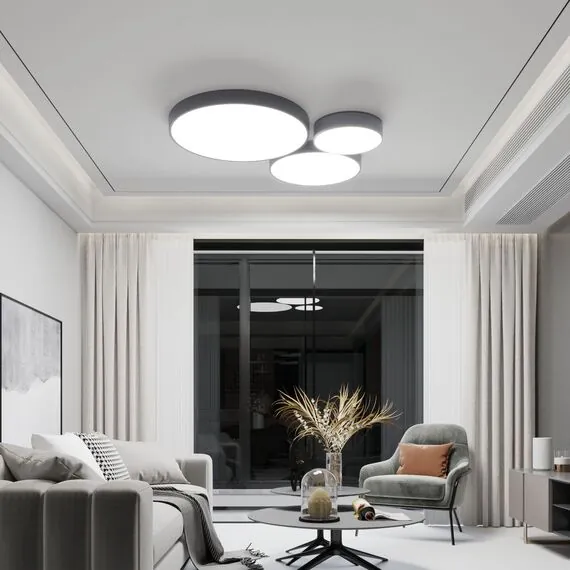 Eurosvet a062835 90320/1 Потолочный светильник серый, изображение 3