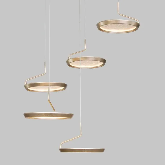 Eurosvet a069295 90034/6 Подвесной светильник золото, изображение 3