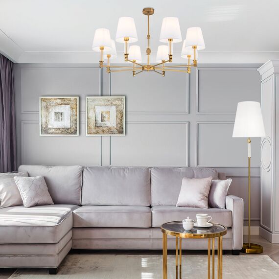 Eurosvet a061953 01146/1 Напольный светильник латунь, изображение 5