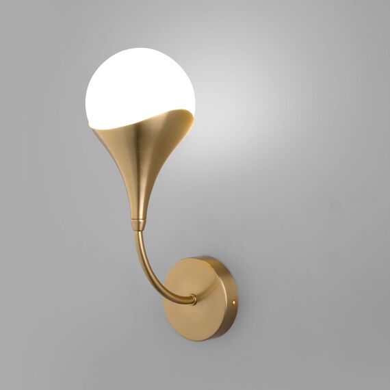 Eurosvet a068271 60168/1 Настенный светильник латунь