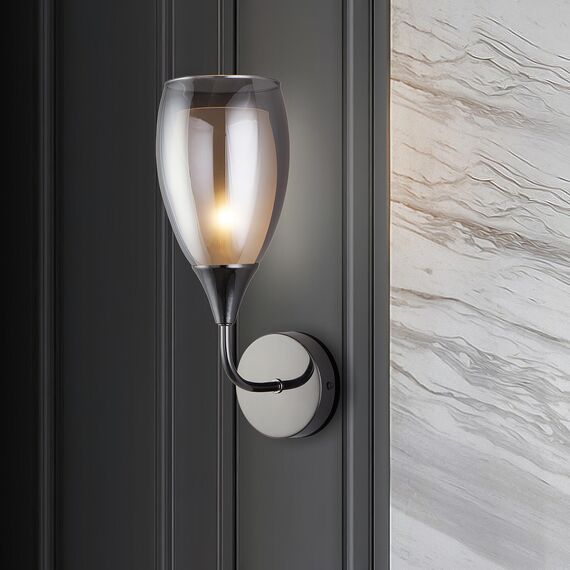 Eurosvet a057268 50285/1 Настенный светильник черный жемчуг, изображение 2