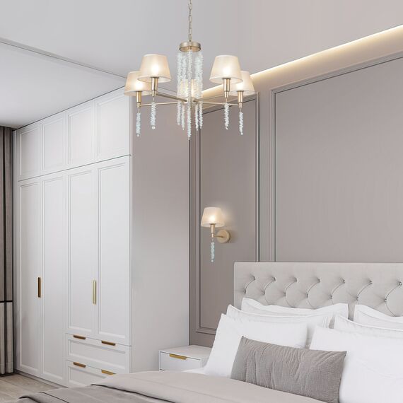 Eurosvet a064944 60148/5 Подвесной светильник матовое золото, изображение 4