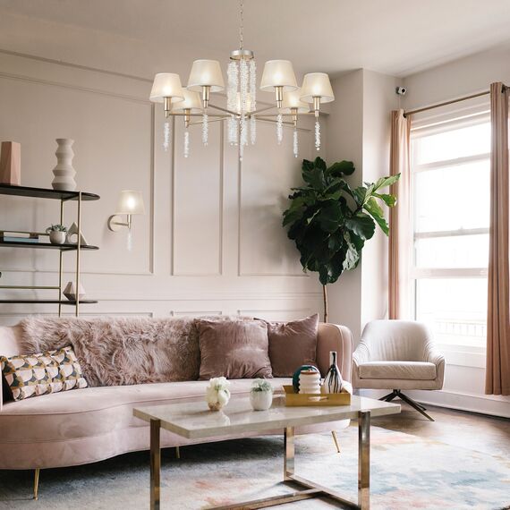 Eurosvet a064945 60148/7 Подвесной светильник матовое золото, изображение 4