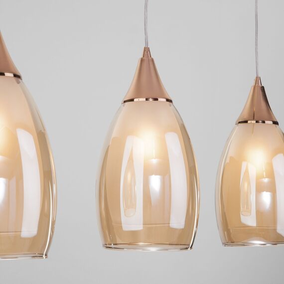 Eurosvet a056841 50285/3 Подвесной светильник золото, изображение 5