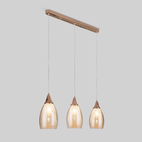 Eurosvet a056841 50285/3 Подвесной светильник золото, изображение 3