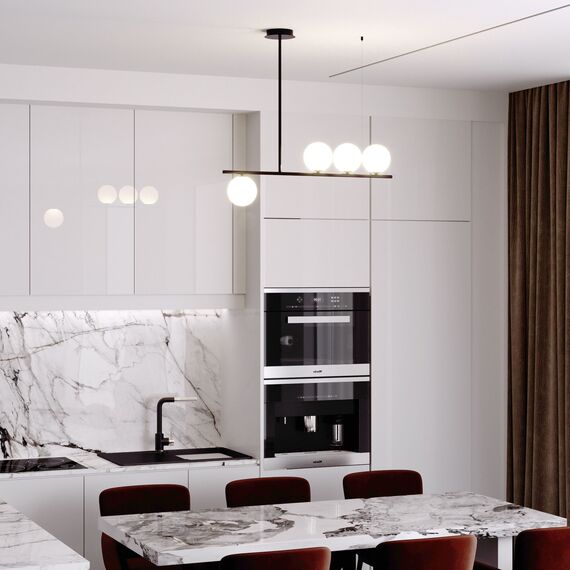 Eurosvet a061531 70136/4 Потолочный светильник черный жемчуг, изображение 4