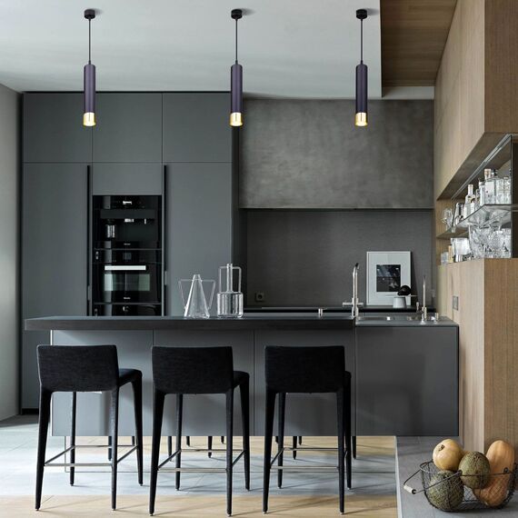 Eurosvet a055579 DLN107 GU10 Подвесной светильник черный/золото, изображение 4