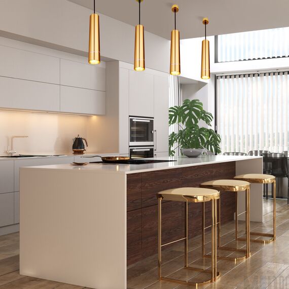 Eurosvet a055578 DLN107 GU10 Подвесной светильник золото, изображение 3