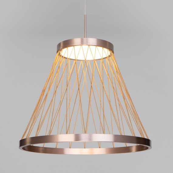 Eurosvet a069283 40016/1 LED Подвесной светильник коричневый, изображение 2