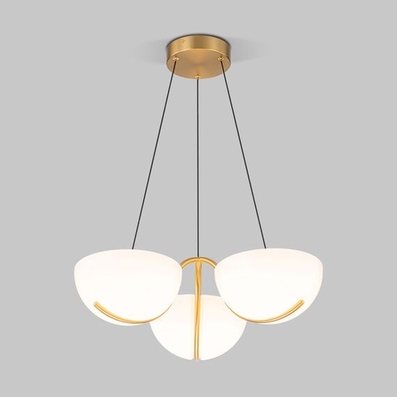 Eurosvet a069300 50083/3 LED Подвесной светильник золото