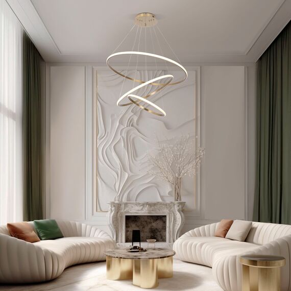 Eurosvet a064103 90264/3 Подвесной светильник латунь, изображение 3