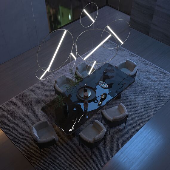 Eurosvet a061420 90281/1 Подвесной светильник хром, изображение 2