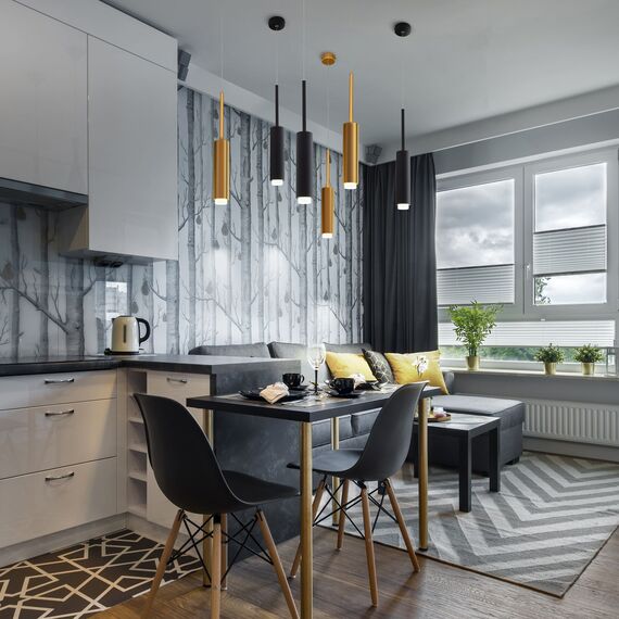 Eurosvet a051713 50203/1 LED Подвесной светильник черный, изображение 4