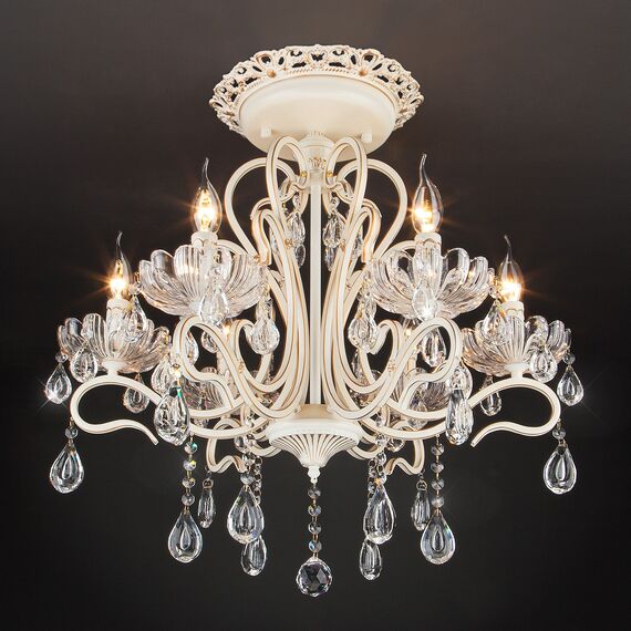 Eurosvet 00000059678 12205/6 Потолочный светильник белый Strotskis, изображение 3