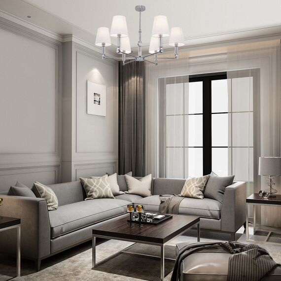 Eurosvet a061955 60145/6 Потолочный светильник хром, изображение 3