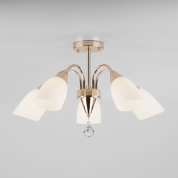 Eurosvet a043903 30149/5 Потолочный светильник золото