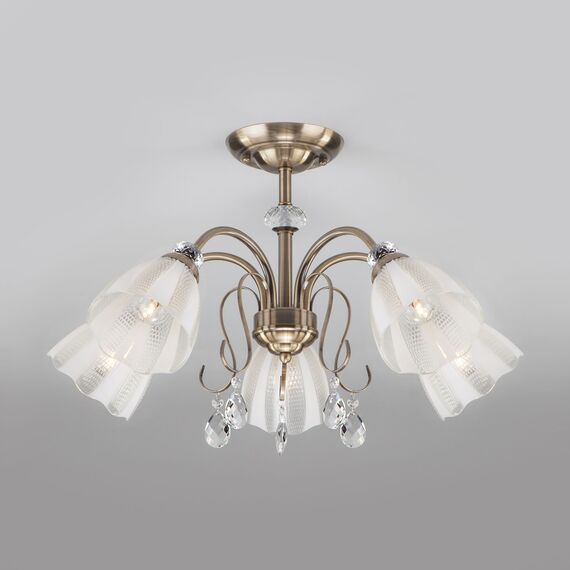 Eurosvet a044824 30155/5 Потолочный светильник античная бронза